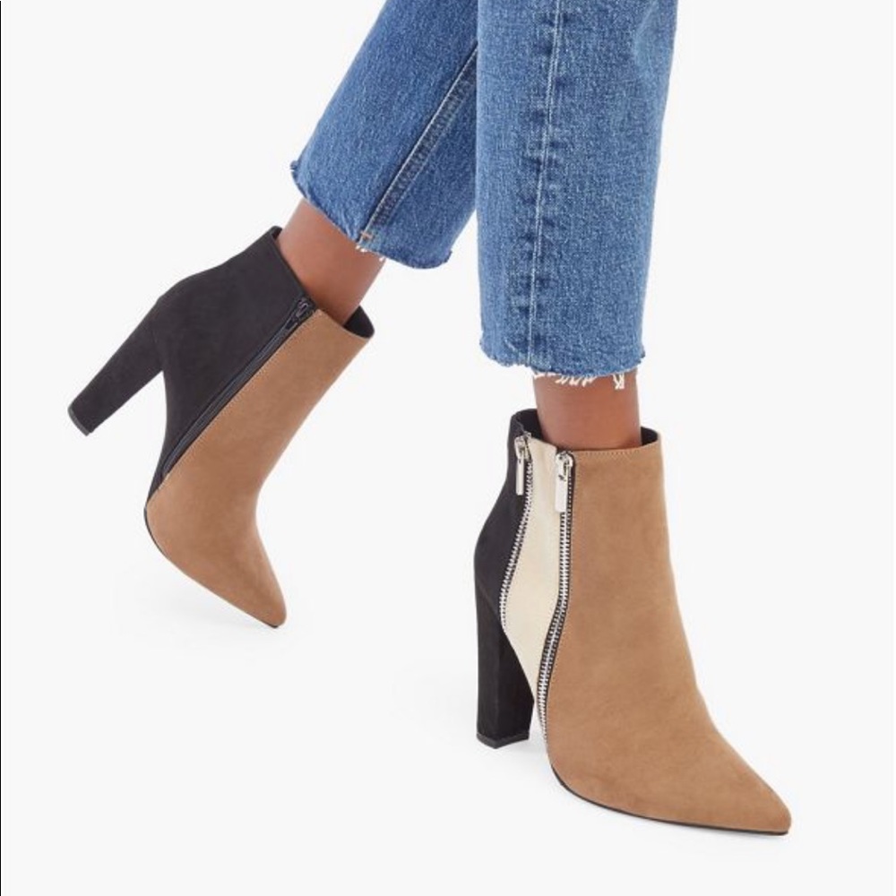 Color Block Booties - image 5